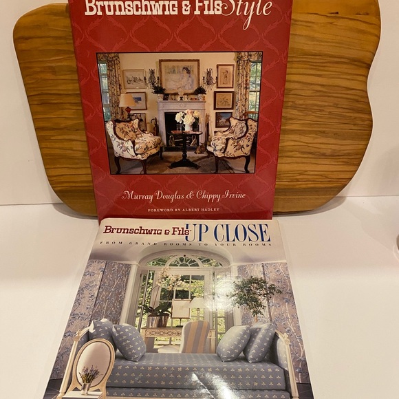 2 Decor books by Brunschwig & Fils